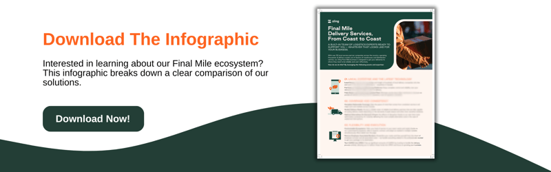 Ziing Final Mile Infographic